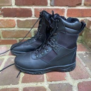 Men’s black boots